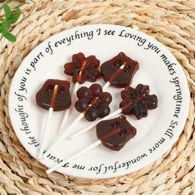 Cietās konfektes ar bumbieru garšu